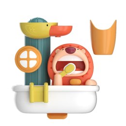 LEAN Toys Zabawka Do Kąpieli Maszynka Do Robienia Piany Lew Kaczka