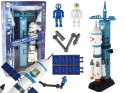 LEAN Toys Zabawka Misja Kosmiczna Rakieta Astronauci Wyrzutnia 15 Elementów