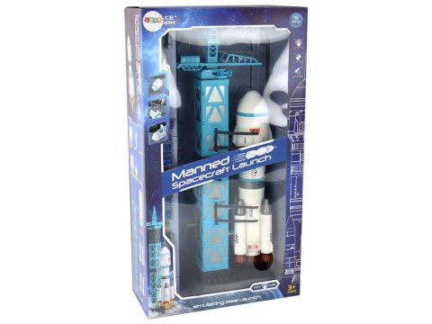 LEAN Toys Zabawka Misja Kosmiczna Rakieta Astronauci Wyrzutnia 15 Elementów LEAN Toys Zabawka Misja Kosmiczna Rakieta Astronauci Wyrzutnia 15 Elementów