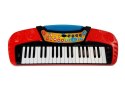 LEAN Toys Zestaw Muzyczny 3 w 1 Gitara Keyboard Mikrofon