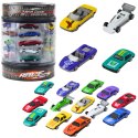 LEAN Toys Zestaw Resoraków W Tubie Autka Klasyczne Sportowe 1:64