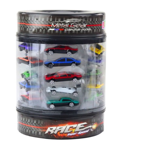 LEAN Toys Zestaw Resoraków W Tubie Autka Klasyczne Sportowe 1:64 LEAN Toys Zestaw Resoraków W Tubie Autka Klasyczne Sportowe 1:64