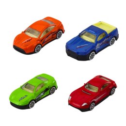 LEAN Toys Zestaw Resoraków W Tubie Autka Nowoczesne Sportowe 1:64
