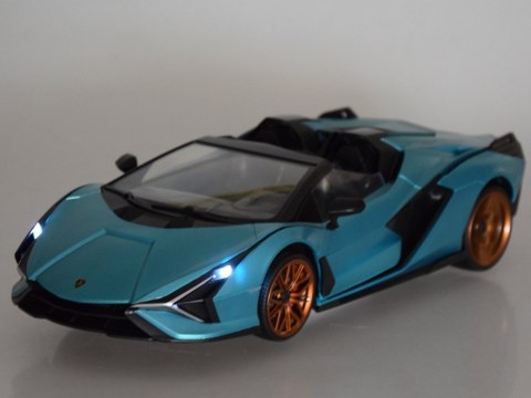 Licencjonowane auto Lamborghini Sián dł.41cm Zdalnie sterowane 1:12 RC0659 Licencjonowane auto Lamborghini Sián dł.41cm Zdalnie sterowane 1:12 RC0659