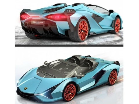 Licencjonowane auto Lamborghini Sián dł.41cm Zdalnie sterowane 1:12 RC0659 Licencjonowane auto Lamborghini Sián dł.41cm Zdalnie sterowane 1:12 RC0659