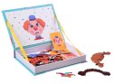 Puzzle magnetyczne Twarze wesołe buźki 55el nauka emocji ZA4409