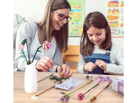 SERIA KWIATY Klocki konstrukcyjne Bukiet kolorowych kwiatów 547ele ZA5347 SERIA KWIATY Klocki konstrukcyjne Bukiet kolorowych kwiatów 547ele ZA5347