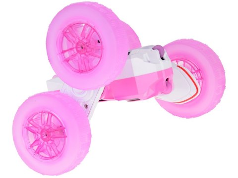 Szalone Autko 360 stopni dwustronne STUNT CAR obrót świecące koła RC0675 Szalone Autko 360 stopni dwustronne STUNT CAR obrót świecące koła RC0675