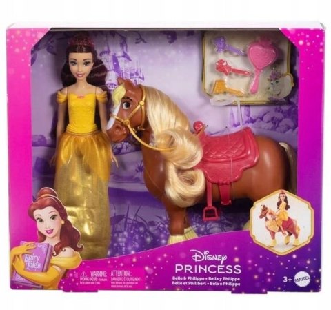 Disney Lalka Księżniczka Bella z koniem Phillippe Disney Lalka Księżniczka Bella z koniem Phillippe
