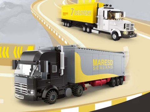 Klocki Auto dostawcze z naczepą 352 ele ZA3844 Klocki Auto dostawcze z naczepą 352 ele ZA3844