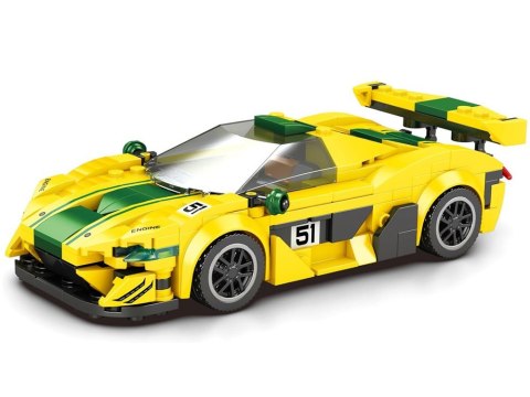 Klocki techniczne Sportowe auto P1 GTR ŻÓŁTO-ZIELONE 368-ele ZA5781 Klocki techniczne Sportowe auto P1 GTR ŻÓŁTO-ZIELONE 368-ele ZA5781