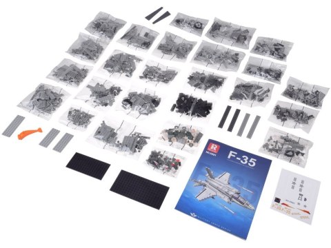 Klocki techniczne amerykański myśliwiec F-35 Lighting II 1600ele ZA5799 Klocki techniczne amerykański myśliwiec F-35 Lighting II 1600ele ZA5799