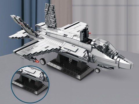 Klocki techniczne amerykański myśliwiec F-35 Lighting II 1600ele ZA5799 Klocki techniczne amerykański myśliwiec F-35 Lighting II 1600ele ZA5799