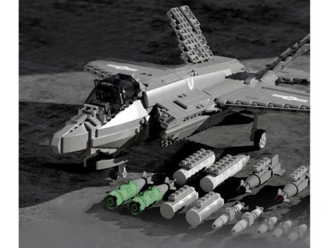 Klocki techniczne amerykański myśliwiec F-35 Lighting II 1600ele ZA5799 Klocki techniczne amerykański myśliwiec F-35 Lighting II 1600ele ZA5799