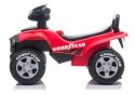 LEAN CARS Jeździk Quad Dźwięk Światła 551-G Czerwony