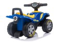 LEAN CARS Jeździk Quad Dźwięk Światła 551-G Niebieski