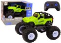 LEAN Toys Auto Terenowe Zdalnie Sterowane 2.4G RC 1:12 Zielony