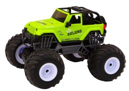 LEAN Toys Auto Terenowe Zdalnie Sterowane 2.4G RC 1:12 Zielony