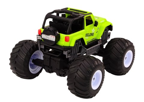 LEAN Toys Auto Terenowe Zdalnie Sterowane 2.4G RC 1:12 Zielony LEAN Toys Auto Terenowe Zdalnie Sterowane 2.4G RC 1:12 Zielony