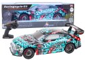 LEAN Toys Duże Auto Sportowe Zdalnie Sterowane RC 1:8 Światła Dźwięki Graffiti