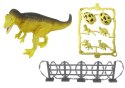 LEAN Toys Duży Park Dinozaurów Dinozaury Jurassic Jaja Akcesoria Palmy