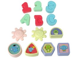 LEAN Toys Interaktywny Sorter z Telefonem Nauka Kształtów Liczb Pianinko