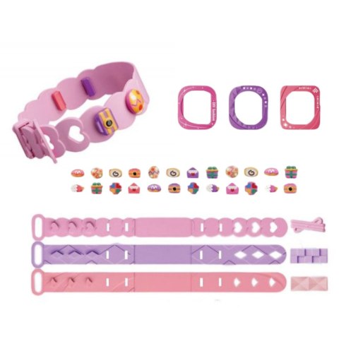 LEAN Toys Zegarek DIY Dla Dzieci Wymienne Opaski Regulowane Koraliki Ozdobne LEAN Toys Zegarek DIY Dla Dzieci Wymienne Opaski Regulowane Koraliki Ozdobne