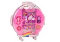 LEAN Toys Zestaw Kosmetyków W Walizce Do Paznokci Makijażu Walizka Różowa 12 El.