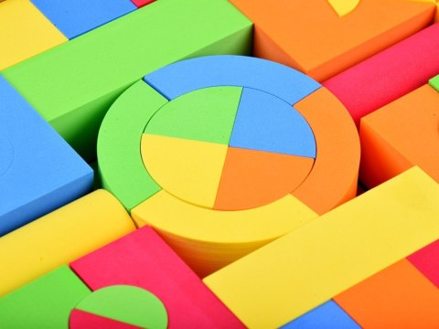 Miękkie kolorowe Klocki PIANKOWE 80 ele ZA3856 Miękkie kolorowe Klocki PIANKOWE 80 ele ZA3856
