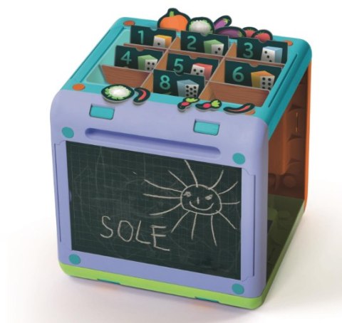 Clementoni Edukacyjny Sześcian Uczę Się Bawiąc Clementoni