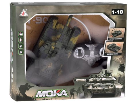 Czołg RC na Pilota Obracana Wieżyczka Światła Realistyczne dźwięki RC0728 Czołg RC na Pilota Obracana Wieżyczka Światła Realistyczne dźwięki RC0728