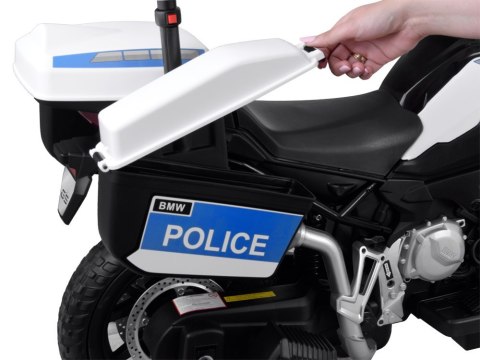 Duży Motor na akumulator BMW Policja kogut PA0282 Duży Motor na akumulator BMW Policja kogut PA0282