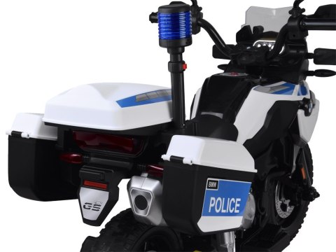 Duży Motor na akumulator BMW Policja kogut PA0282 Duży Motor na akumulator BMW Policja kogut PA0282
