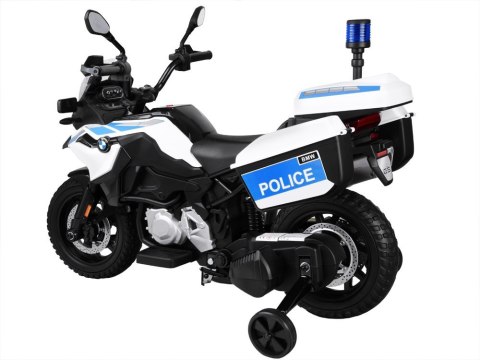 Duży Motor na akumulator BMW Policja kogut PA0282 Duży Motor na akumulator BMW Policja kogut PA0282