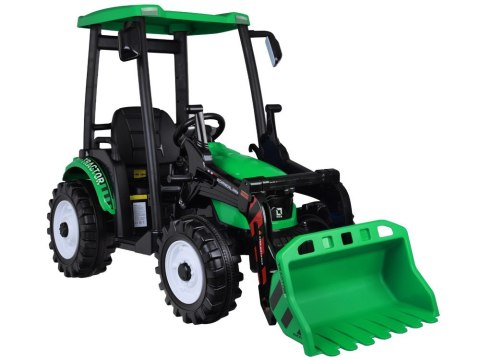 Duży TRAKTOR elektryczny na akumulator dla dziecka przyczepa łyżka PA0320 Duży TRAKTOR elektryczny na akumulator dla dziecka przyczepa łyżka PA0320