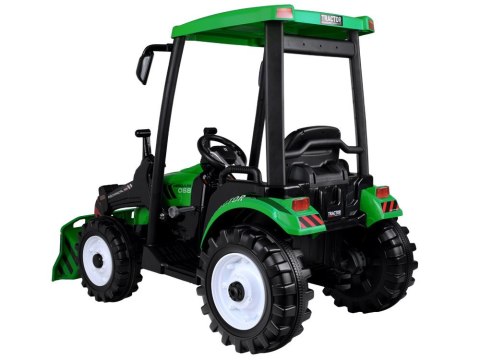 Duży TRAKTOR elektryczny na akumulator dla dziecka przyczepa łyżka PA0320 Duży TRAKTOR elektryczny na akumulator dla dziecka przyczepa łyżka PA0320