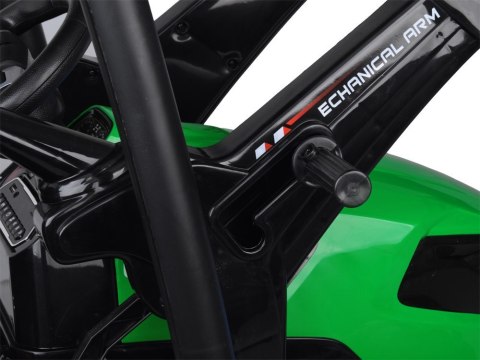 Duży TRAKTOR elektryczny na akumulator dla dziecka przyczepa łyżka PA0320 Duży TRAKTOR elektryczny na akumulator dla dziecka przyczepa łyżka PA0320