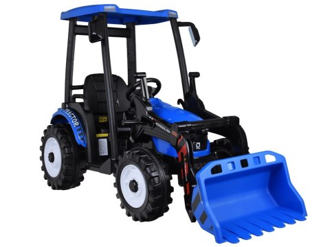 Duży TRAKTOR elektryczny na akumulator dla dziecka przyczepa łyżka PA0320 Duży TRAKTOR elektryczny na akumulator dla dziecka przyczepa łyżka PA0320