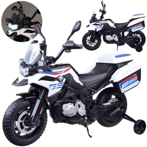 Duży motor elektryczny BMW F850 GS na akumulator dla dzieci PA0324 Duży motor elektryczny BMW F850 GS na akumulator dla dzieci PA0324