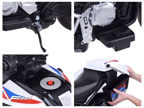 Duży motor elektryczny BMW F850 GS na akumulator dla dzieci PA0324 Duży motor elektryczny BMW F850 GS na akumulator dla dzieci PA0324