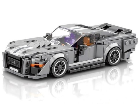 Klocki techniczne Sportowe auto SZARE z lat 60. 437-ele ZA5783 Klocki techniczne Sportowe auto SZARE z lat 60. 437-ele ZA5783