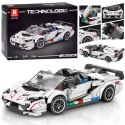 Klocki techniczne Supersportowe auto BIAŁY KABRIOLET spojler 348-ele ZA5787