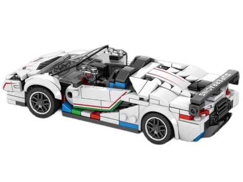 Klocki techniczne Supersportowe auto BIAŁY KABRIOLET spojler 348-ele ZA5787 Klocki techniczne Supersportowe auto BIAŁY KABRIOLET spojler 348-ele ZA5787