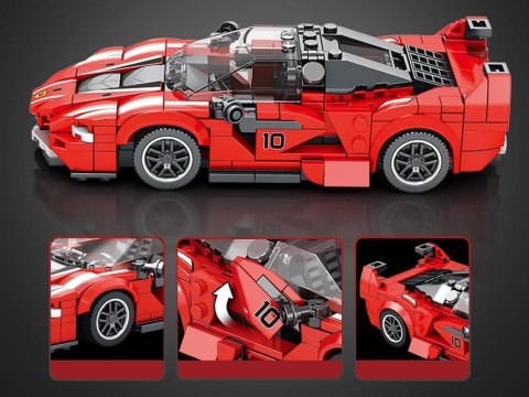 Klocki techniczne Supersportowe auto CZERWONY KABRIOLET 360-ele ZA5786 Klocki techniczne Supersportowe auto CZERWONY KABRIOLET 360-ele ZA5786