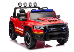 LEAN CARS Pojazd na akumulator RAM ZB629-F Straż Pożarna