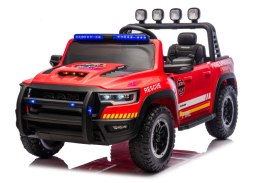 LEAN CARS Pojazd na akumulator RAM ZB629-F Straż Pożarna