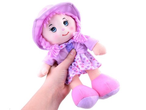 Lalka Zuzia w kapeluszu szmaciana lala 28cm szmacianka ZA2654 Lalka Zuzia w kapeluszu szmaciana lala 28cm szmacianka ZA2654