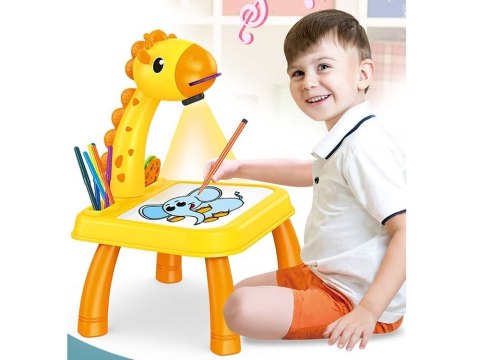 Projektor Żyrafa rzutnik slajdy 12 pisaków TA0101 Projektor Żyrafa rzutnik slajdy 12 pisaków TA0101