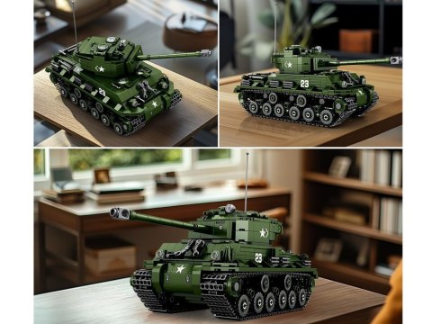 Reobrix Licencjonowane Klocki Czołg Sherman M4A3E8 836 ele ZA5806 Reobrix Licencjonowane Klocki Czołg Sherman M4A3E8 836 ele ZA5806