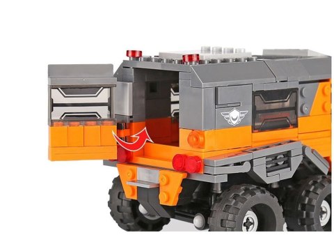 Techniczne duże Klocki terenowe auto 529ele ZA3467 Techniczne duże Klocki terenowe auto 529ele ZA3467